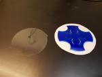 Color Inlay Blau